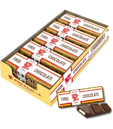 Amazon | チロルチョコ ミルクヌガーパック 21個×10袋 | チロルチョコ